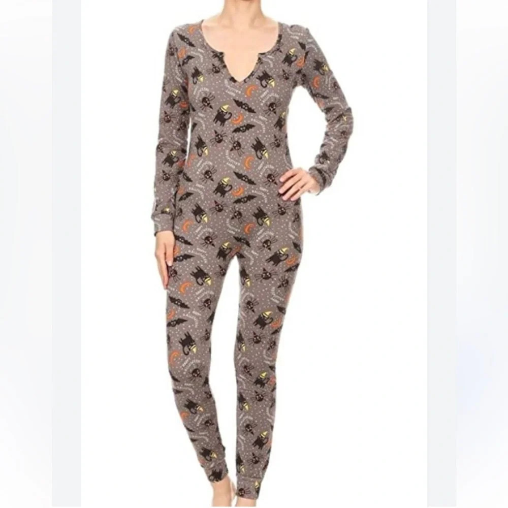 Halloween one piece & matching headband